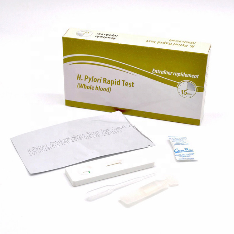 Tibbiy H.pylori tezkor test to'plamlari kassetasi