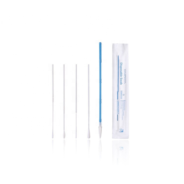 Paxta uchi bilan transport tampon, poliester uchli steril transport tampon